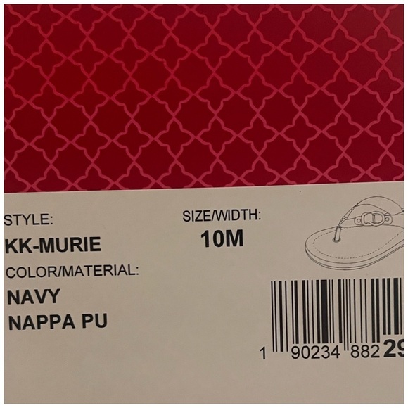 Kelly & Katie Murie Sandal in Navy - Picture 5 of 5